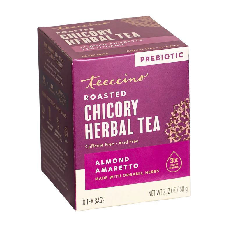 Teeccino Almond Amaretto Roasted Herbal Tea Herbal Tea
