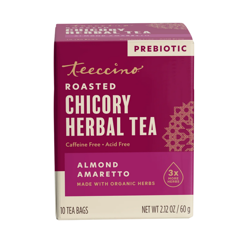 Teeccino Almond Amaretto Roasted Herbal Tea Herbal Tea
