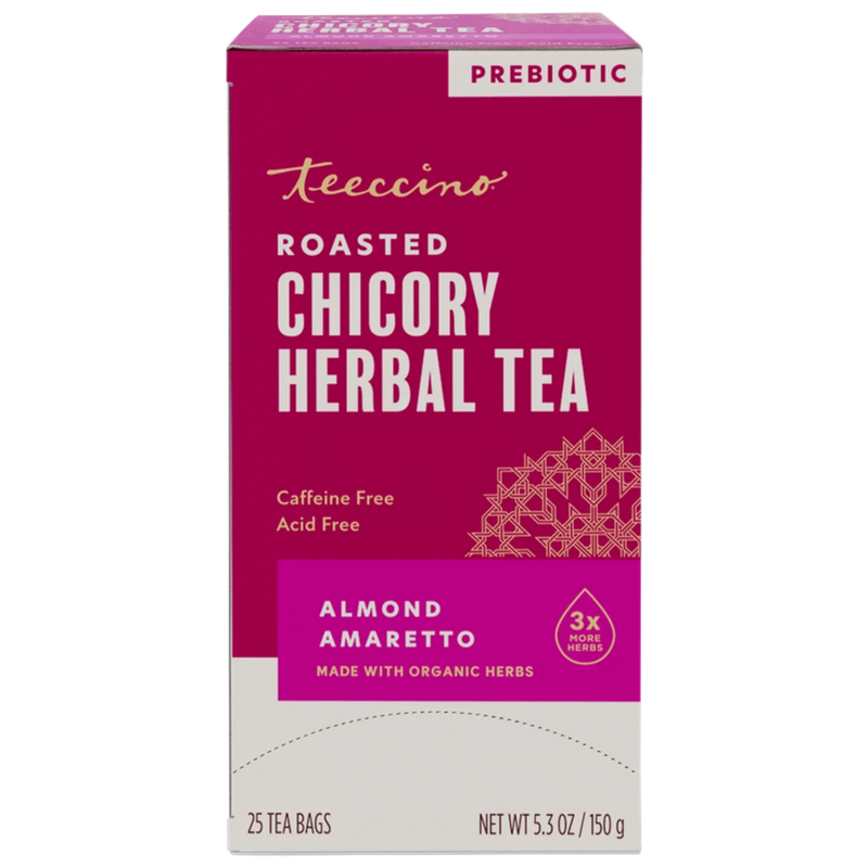 Teeccino Almond Amaretto Roasted Herbal Tea Herbal Tea