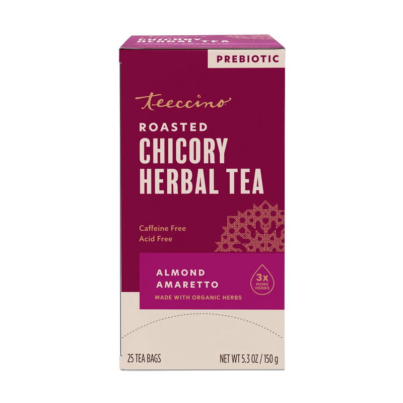Teeccino Almond Amaretto Roasted Herbal Tea Herbal Tea