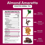 Teeccino Almond Amaretto Roasted Herbal Tea Herbal Tea