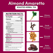 Teeccino Almond Amaretto Roasted Herbal Tea Herbal Tea