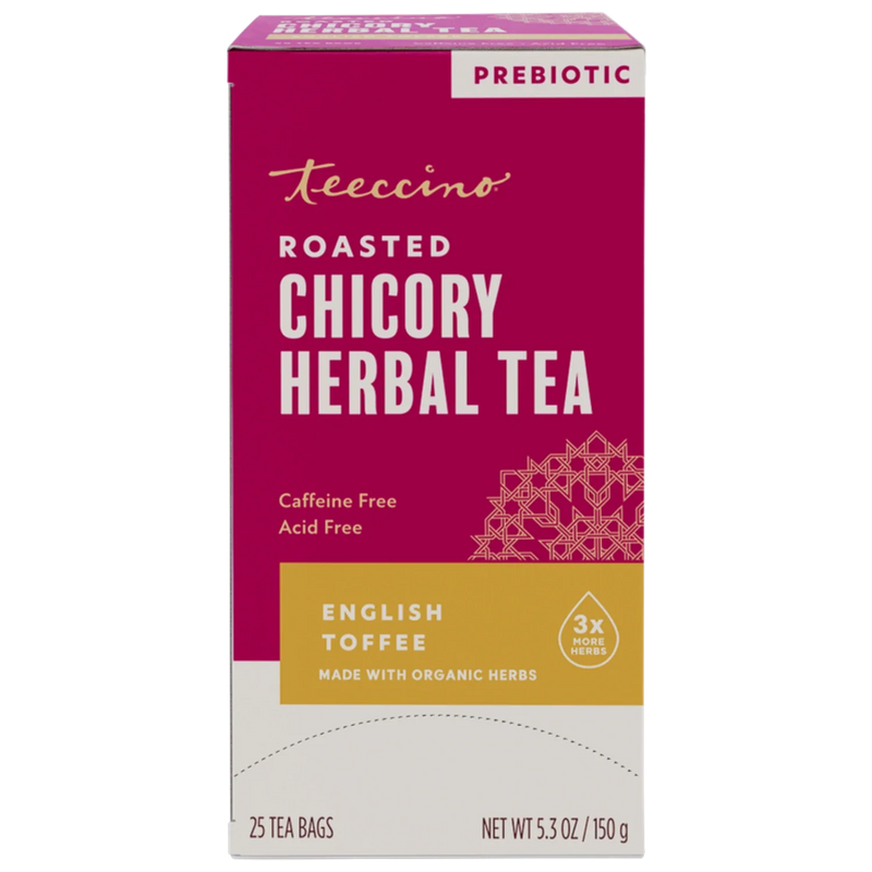 Teeccino English Toffee Roasted Herbal Tea Herbal Tea