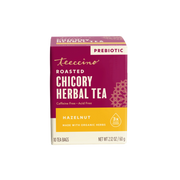 Teeccino Hazelnut Roasted Herbal Tea Herbal Tea Brown 10 tea bags