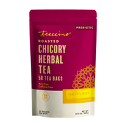 Teeccino Hazelnut Roasted Herbal Tea Herbal Tea Brown 50 tagless tea bags