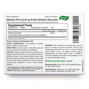 SiberianGreen.com Siberian Pine Larch by Evalar Dihydro Quercetin 100 Tabs Herbs