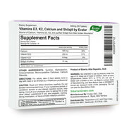 SiberianGreen.com Mountain Calcium with Vitamins D3 + K2 and Shilajit - 80 Tablets | Evalar Herbs