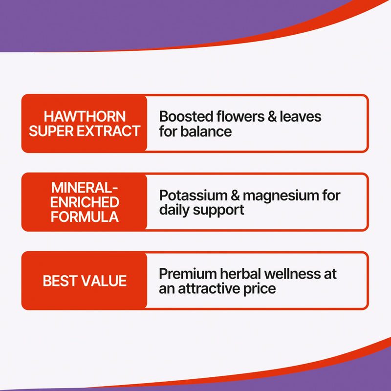 SiberianGreen.com Hawthorn Extract with Essential Minerals by Evalar 40 Tabs Herbs