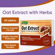 SiberianGreen.com Oat Extract with Herbs by Evalar Ovesol 40 Tabs Herbs