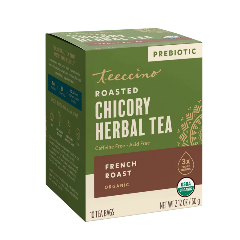 Teeccino French Roast Roasted Herbal Tea Herbal Tea
