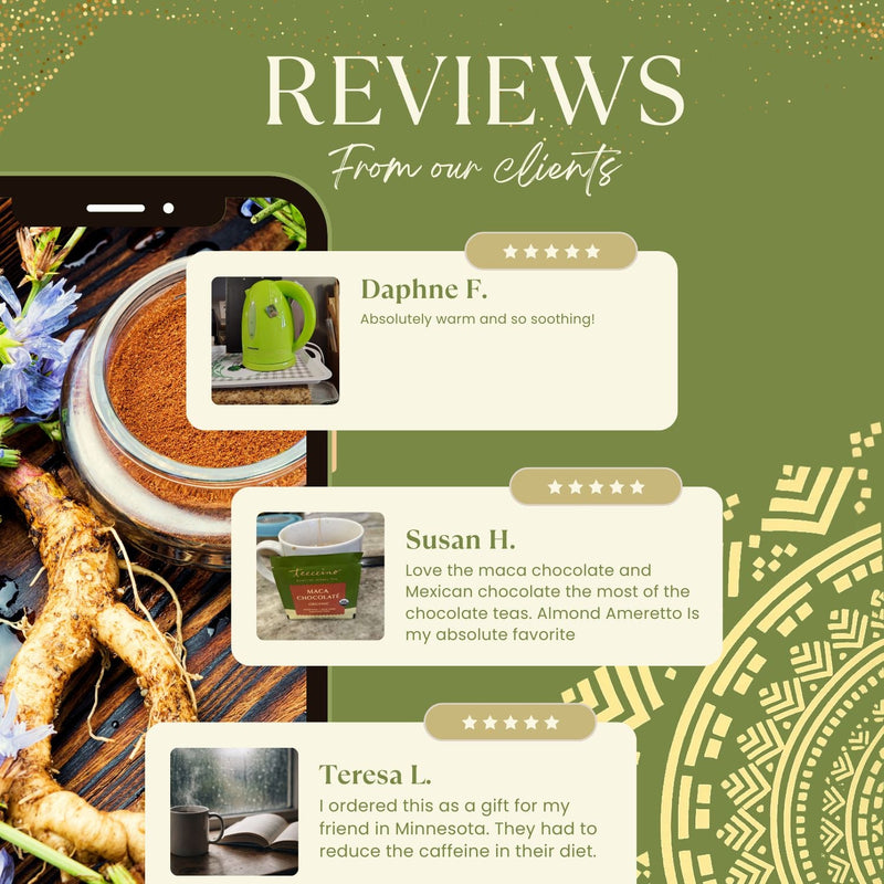 Teeccino French Roast Roasted Herbal Tea Herbal Tea