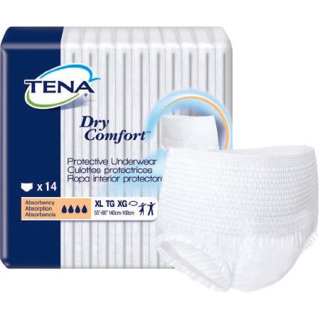 Tena Tena Protective Underwear Dry Comfort Xl 4X14 Underwear