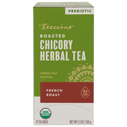Teeccino French Roast Roasted Herbal Tea Herbal Tea Olive Drab 25 tea bags,10 tea bags,50 tagless tea bags