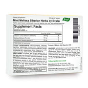 SiberianGreen.com Mint Melissa Herbs by Evalar 40 Tabs Herbs
