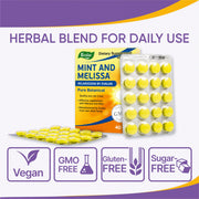 SiberianGreen.com Mint Melissa Herbs by Evalar 40 Tabs Herbs