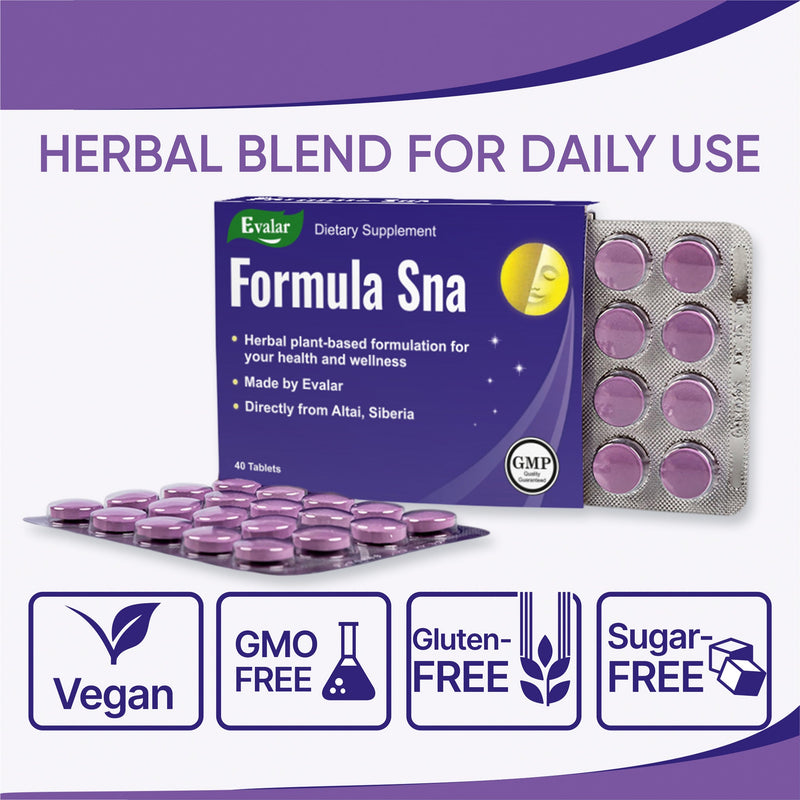 SiberianGreen.com Siberian Herbs Vitamins by Evalar Formula 40 Tabs Herbs