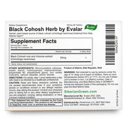 SiberianGreen.com Black Cohosh Herbal Extract by Evalar Ci-Klim 60 Tabs Herbs
