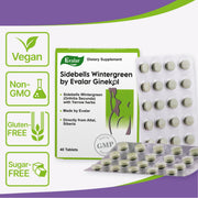 SiberianGreen.com Orthilia Secunda Sidebells Wintergreen Yarrow by Evalar 40 Tabs Herbs