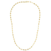 Bids.com 14k Yellow Gold Necklace with Polished Circles Necklaces