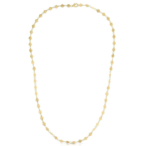 Bids.com 14k Yellow Gold Necklace with Polished Circles Necklaces