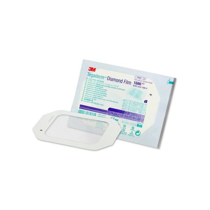 3M Tegaderm 4"x4.75" Dressing Medical Tape & Bandages