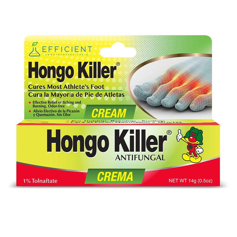 Hongo Killer Hongo Killer Antifungal Cream - Maximum Strength Relief, 1 oz Tube Medicine & Drugs White Smoke