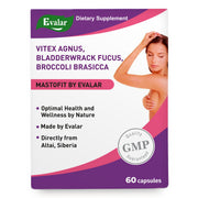 SiberianGreen.com Vitex Chaste Tree Bladderwrack Fucus Extract Mastofit Herb by Evalar 60 Caps Herbs