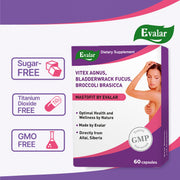 SiberianGreen.com Vitex Chaste Tree Bladderwrack Fucus Extract Mastofit Herb by Evalar 60 Caps Herbs