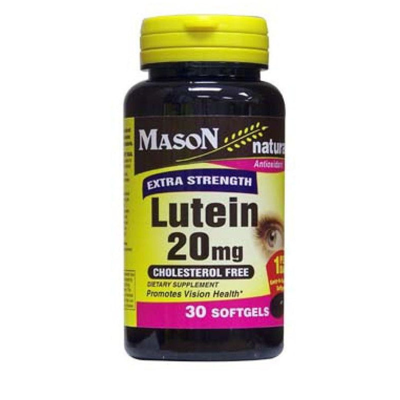 Mason Natural Mason Natural Vitamins Lutein 20 Mg Softgels Extra Strength - 30ct Vitamins & Supplements