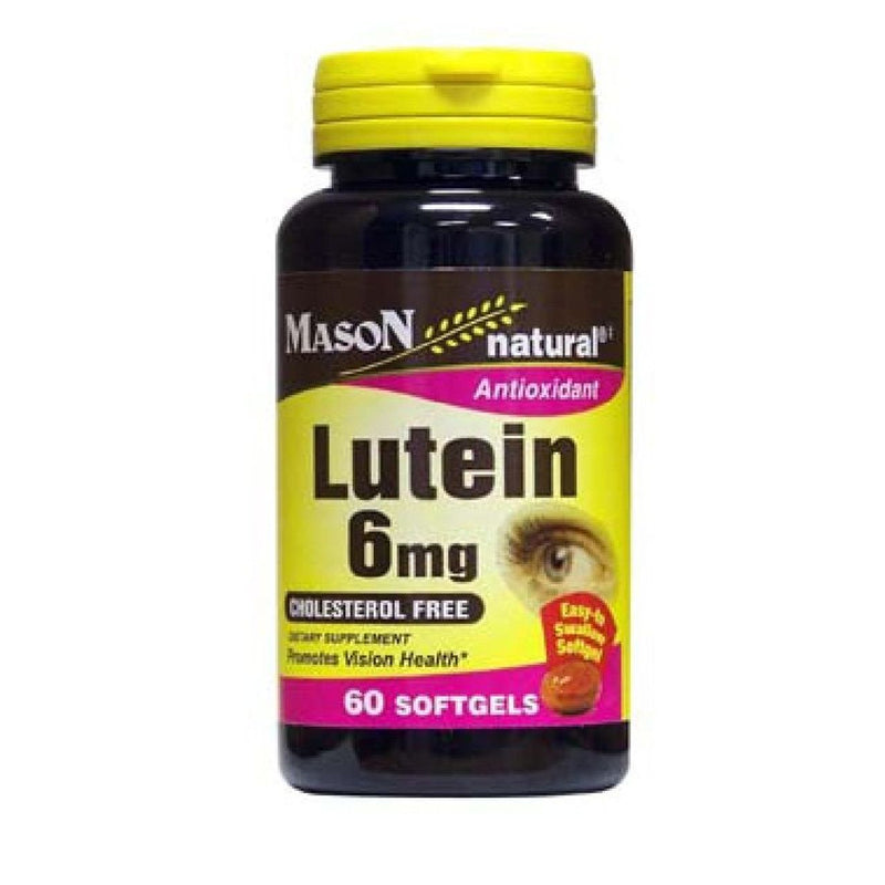 Mason Natural Mason Natural 6 Mg  Lutein 60 Softgel Vitamins & Supplements