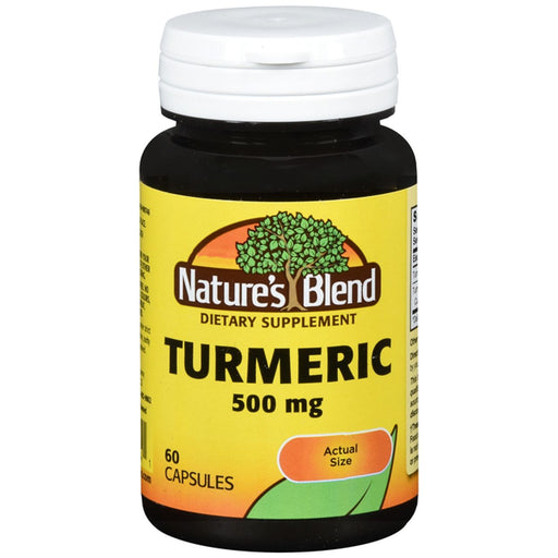 Nature's Blend Nature's Blend Turmeric, 500 Mg, 60 Caps Vitamins & Supplements