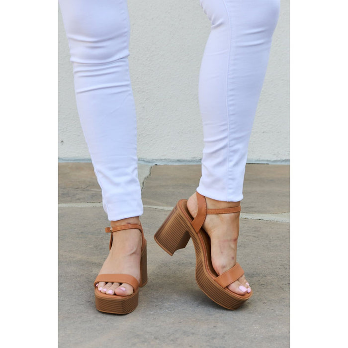 Weeboo Feel It Platform Heel Sandals