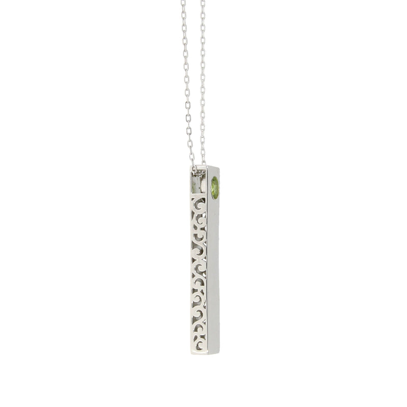 Bids.com Peridot Fashion Pendants Sterling Silver Pendants