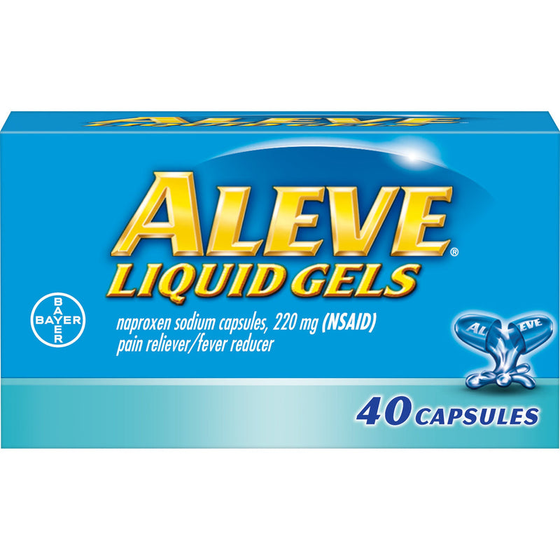 Aleve Aleve Capsules 220 Mg Pain Reliever/Fever Reducer Personal Care Dodger Blue