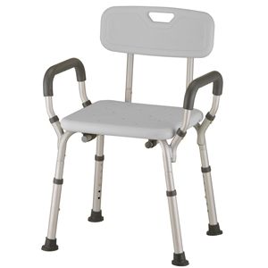 Nova Nova BATH BENCH WITH BACK AND ARMS (Retail Packaged) (300 Lbs Capacity) Benches