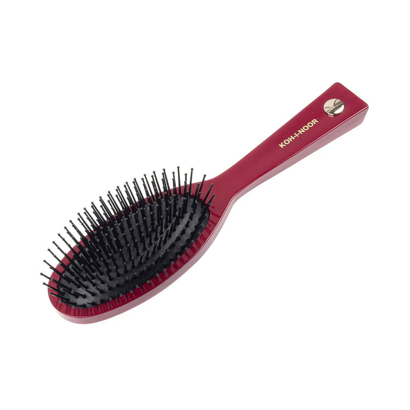 Pastel Synthetic Pin Brush - Biodegradable Acetate for Thick & Coarse Hair