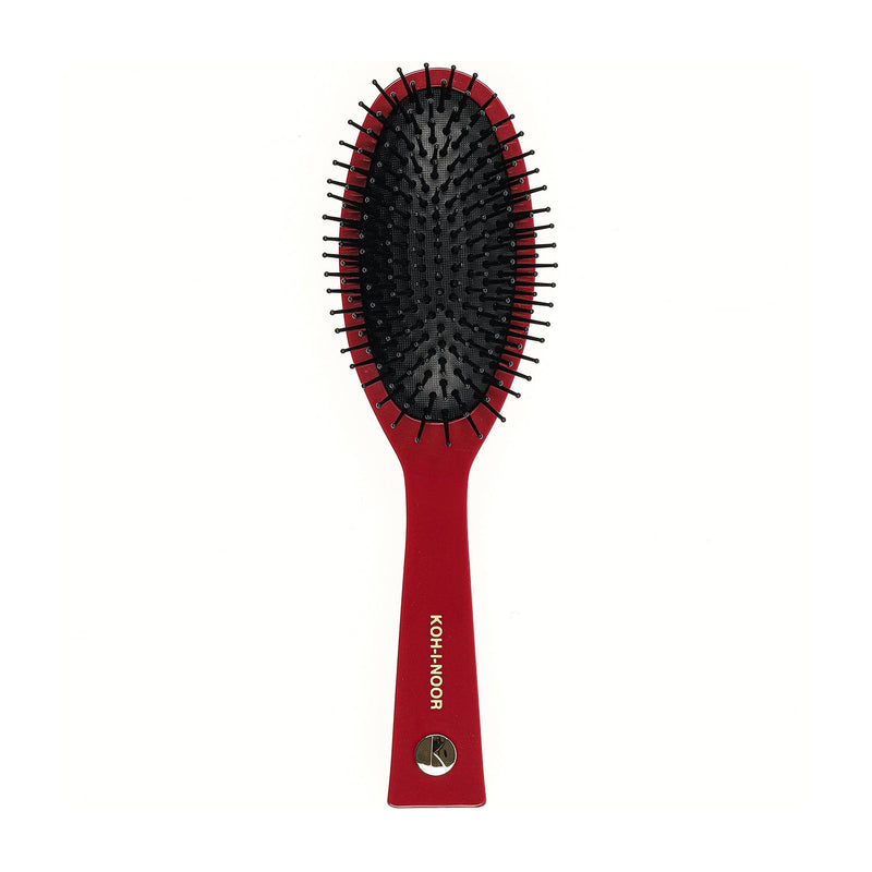 Pastel Synthetic Pin Brush - Biodegradable Acetate for Thick & Coarse Hair