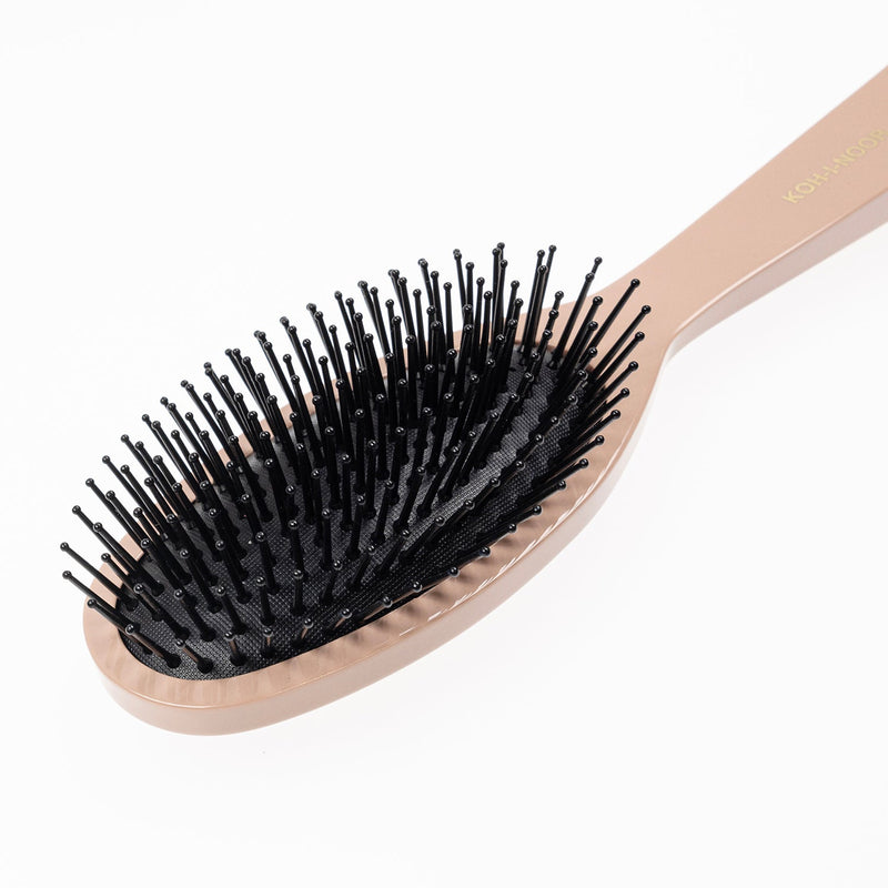 Pastel Synthetic Pin Brush - Biodegradable Acetate for Thick & Coarse Hair