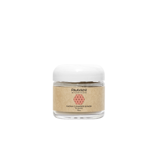 Paavani Ayurveda Kapha Cleanser & Mask  | Ayurvedic Cleansing Grains for Oily, Congested Skin simple