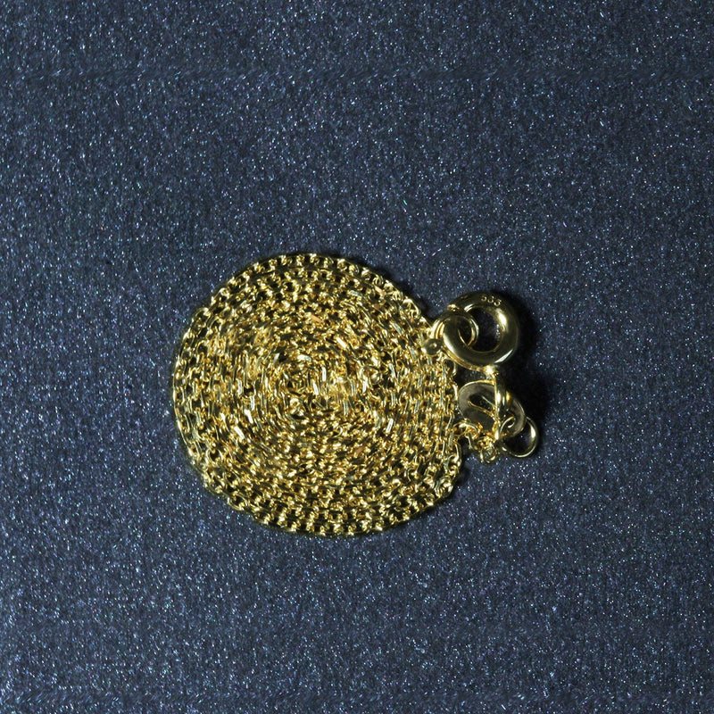 Bids.com 14k Yellow Gold Diamond Cut Cable Link Chain 1.1mm Necklaces