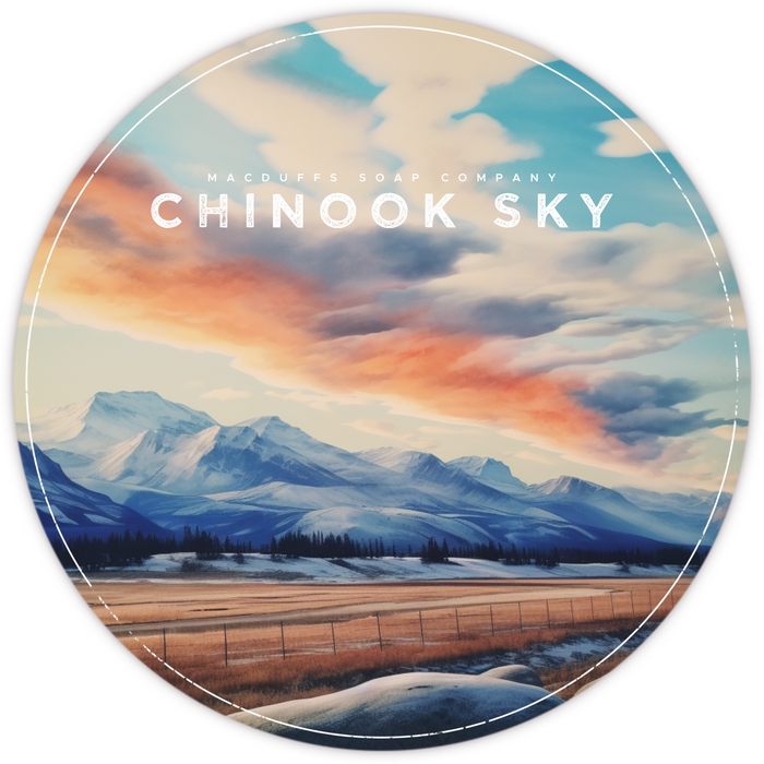 Macduffs Soap Company Chinook Sky Shaving Soap 120g