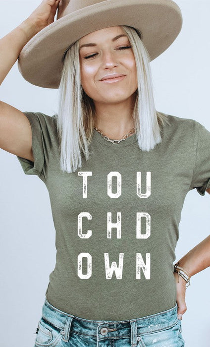 Retro Touchdown Graphic Tee PLUS