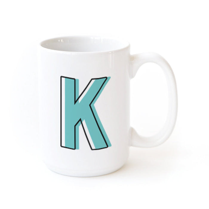 Candy Pop Personalized Monogram Coffee Mug by The Cotton & Canvas Co.