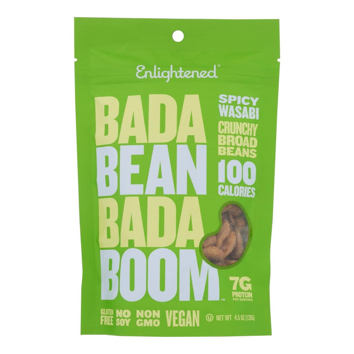 Bada Bean Bada Boom - Crunchy Beans Spicy Wasabi (Pack of 6-4.5 Oz)