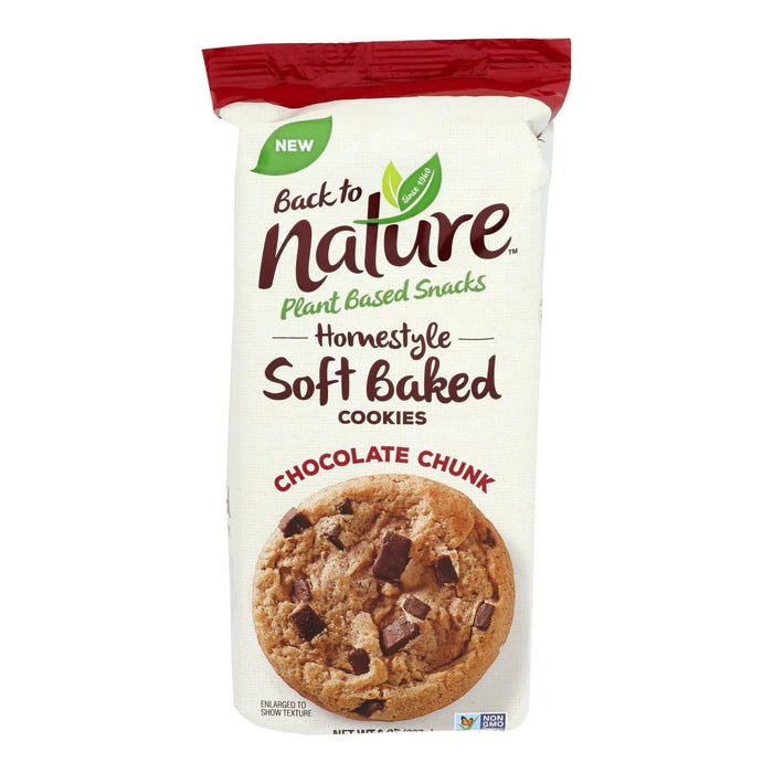 Back To Nature (Pack of 6-8oz) Cookie Homestyle Chocolate Chunk