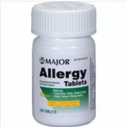 Major Major Allergy 4mg Chlorpheniramine Maleate Tablet Medicine & Drugs White Smoke