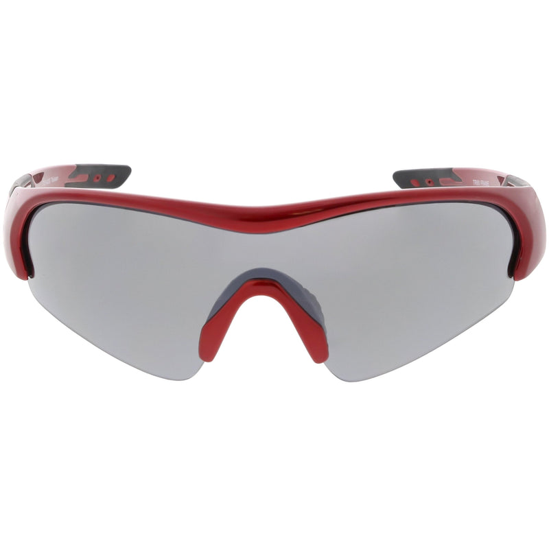 zeroUV TR-90 Performance Wrap Around Half Frame Sunglasses C798 Sunglasses