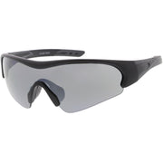 zeroUV TR-90 Performance Wrap Around Half Frame Sunglasses C798 Sunglasses