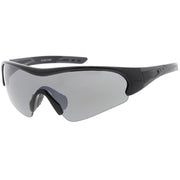 zeroUV TR-90 Performance Wrap Around Half Frame Sunglasses C798 Sunglasses