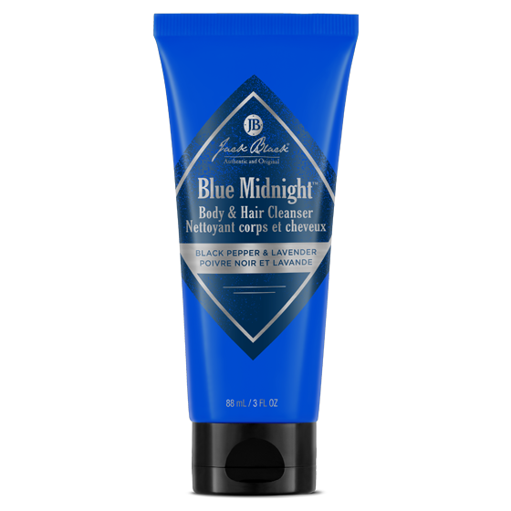 Jack Black Blue Midnight Body & Hair Cleanser 3 oz
